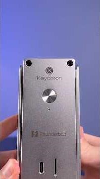 Keychron made a Thunderbolt Dock?