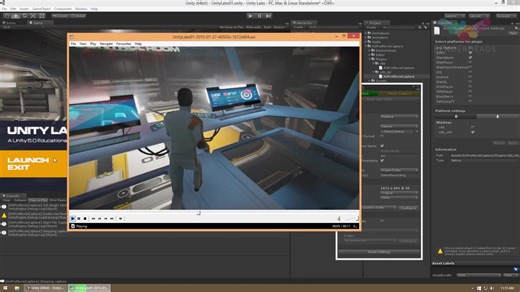 u3d录制视频插件~AVPro Movie Capture