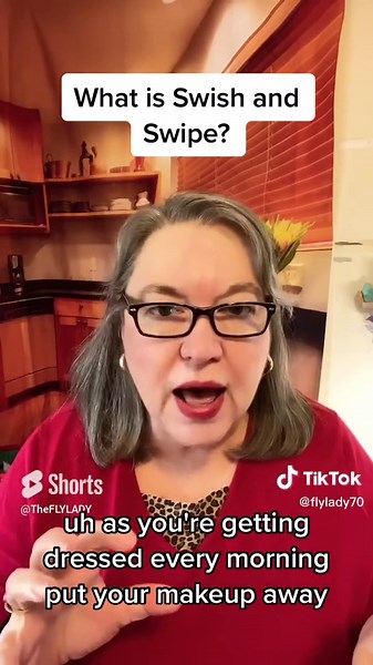 The FlyLady Cleaning Method! Swish and Swipe! http://fldy.net/3q#flylady #flyladycleaningmethod