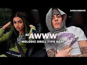 Central Cee Type Beat - "AWWW" | FREE Type Beat | Melodic Drill Type Beat | UK Drill