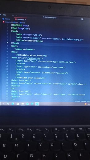 your future web developer in progress ✨👨‍💻#learnontiktok #coding #foryou #fyp #webdeveloper