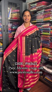2.9K views · 42 reactions | Preity’s silks #364 ,5th main Hampinagar...