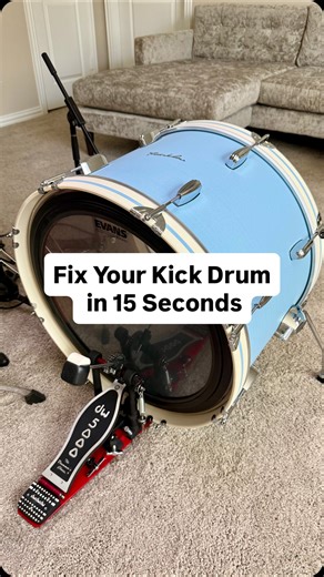 166K views · 1K reactions | This kick drum tuning論 packs a nice punch! 亂 Using a tunebot studio for capturing the frequencies of each lug. @tunebotdrum Drumheads I’m using  @evansdrumheads Resonant EQ3 Coated Batter Emad2 Clear | Ryan Prim | Facebook