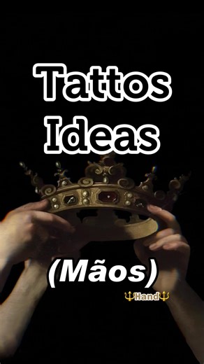 Ideias de Tatuagens Masculinas na Mão