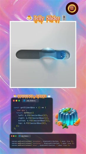 Jelly Slider Animation 🍮 | Smooth CSS UI Effect | STM CODER #shorts