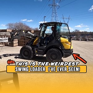 This Is Definitely A Unique Swing Loader! | Stanley "Dirt Monkey" Genadek