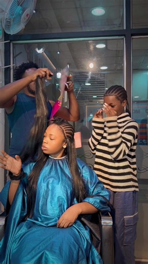 😂😂😂 this is a lesson 😂 at hero Moses hair #heromoseshair #lesson #fyp