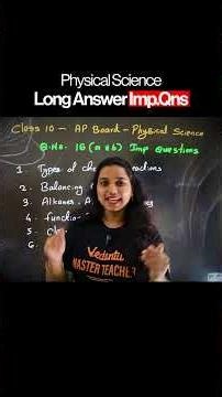 All Important 8 Mark Questions 🔥 Physical Science | AP Class 10 | Gayathri Ma’am #shorts