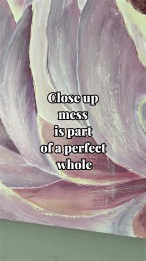 Step Back to See the Whole Painting 🎨 (Life Lesson) #artshorts #art #beginnerarttips #artistlife