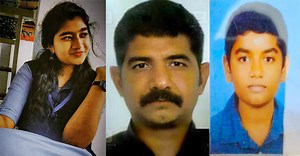 സാരിയില്‍ പിടിക്കാതെ നിരഞ്ജന; അച്ഛൻ പോകുന്നെന്നു പറഞ്ഞു പിന്നാലെ; കണ്ണീര്‍