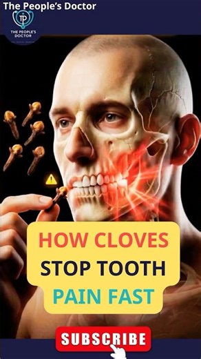 How Cloves Stop Tooth Pain Fast 🦷🔥