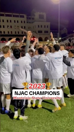 Men’s Soccer Wins NJAC Championship ⚽️🏆