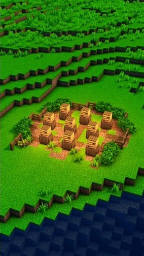 Minecraft easy farm tutorial | Bee Farm #minecraft #shorts