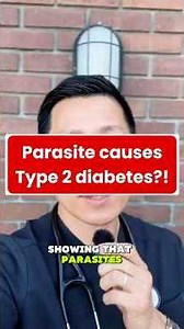 Does parasite cause type 2 diabetes?