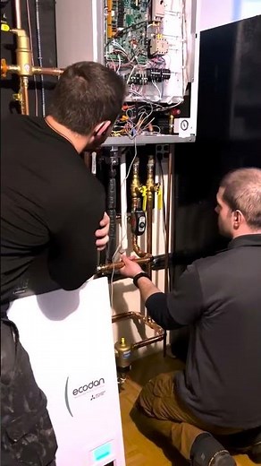 Mitsubishi Ecodan Air-to-Water Heat Pump Installation | Massachusetts Home Electrification