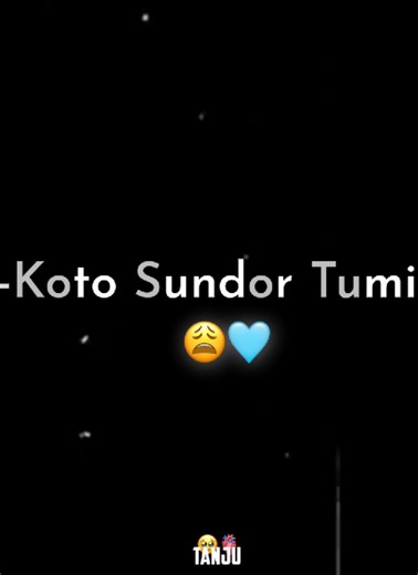 @—͞Ƭʜᴇ Ꭺʀᴛ !¡🌿 Sotti Jan Tomer Valovasha Onek Sundor 🥹🫀#love #fyp #foryou #bd_lyrics_society #rvc