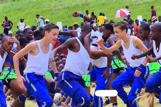 Non-Zulu boy wows crowd with classic Indlamu dance - WATCH