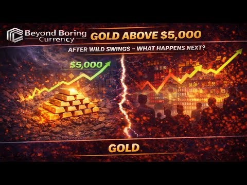 Gold Above $5,000 After Wild Swings What Happens Next