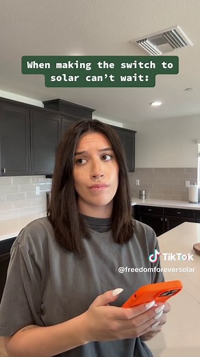 It’s REALLY important #freedomforeversolar #solarpanelcompany #homeownerlife #solarenergy #texting