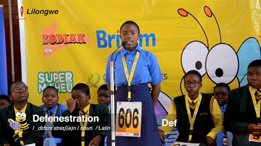 #InPartnership MALAWI NATIONAL SPELLING BEE - TODAY'S WORD "DEFENESTRATION" - Noun ORIGIN: Neo Latin MEANING: 1. the action of throwing someone out of a window 2. the action or process of dismissing someone from a position of power or authority. National Spelling Bee benefits vocabulary by expanding a person's word knowledge, improving reading and writing skills, and enhancing communication ability. They also build cognitive skills like memory and focus, increase general knowledge, and can boost