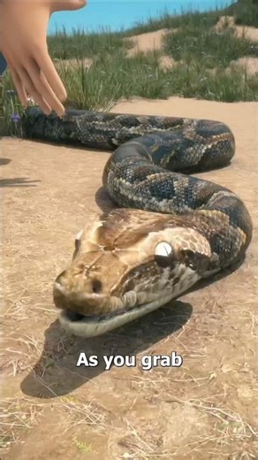 How to catch a python #shorts