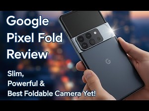 Google Pixel Fold Review: Slim, Powerful & Best Foldable Camera Yet!