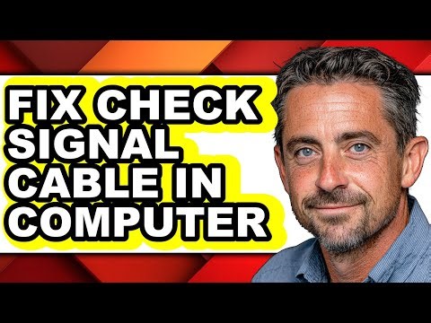 How to Fix Check Signal Cable in Computer (only Way)