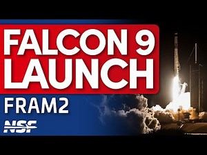 🚀 SpaceX Falcon 9 Launches Crewed Polar Expedition Fram2
