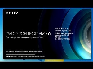 como activar DVD Architect pro 6.0 (Build 237)