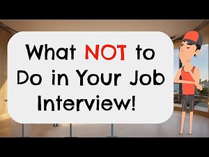 Job Interview Fails | What NOT to Say! | Learn from These Hilarious Mistakes #eslactivities