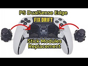 🎮 PS5 DualSense Edge - Stick Module Replacement Tutorial 🔧 (Fix Stick Drift Fast! ✅)