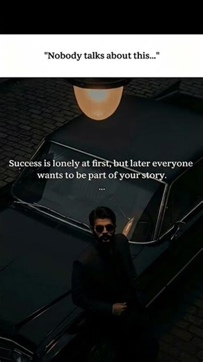 "Success Is Lonely at First"💸💯 #motivation#mindset #usa
