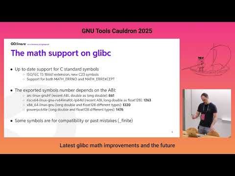 Latest glibc math improvements and the future