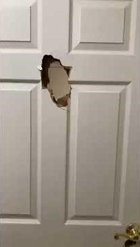 Elmo Smashes Through Door