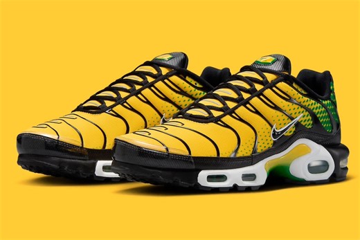 New Nike Air Max Plus Has Jamaican Flag Vibes
