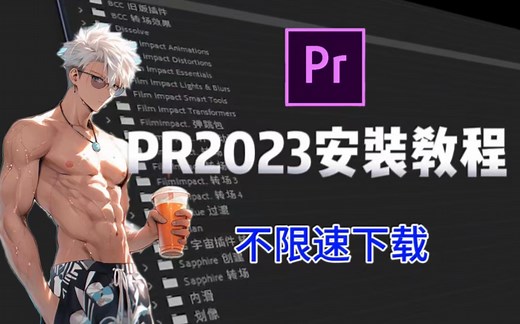 【PR最新安装教程】保姆级教学，新手也能自己安装！附报错解决办法，win/mac均可使用，不限速下载！！！