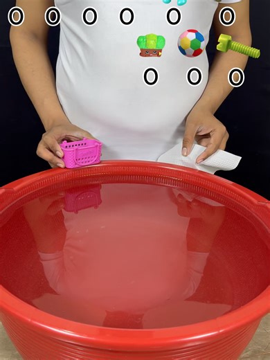 Floating Tissue Paper Experiment