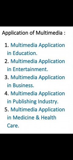 Application Multimedia
