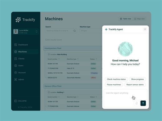 Agentic AI Chat - Dashboard
