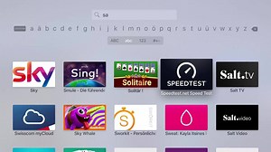Ohne Apple Zugangsdaten verbinden und Salt TV App automatisch herunterladen. | Salt Mobile
