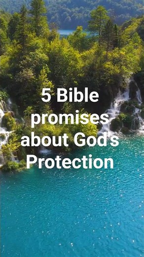 5 Powerful Promises of God’s Protection ✨ | Bible Verses