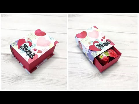 Live basteln: Buchbox mit Schublade