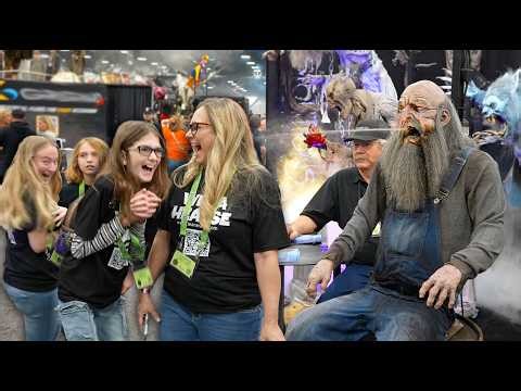 Grumpy Grandpa Animatronic by Distortions Unlimited