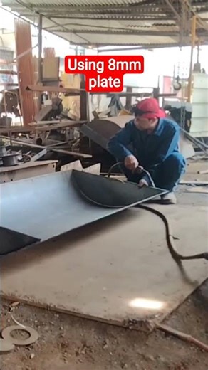 Excavator bucket making for ex120(2)..#shorts #howto #amazing #welding #learning #tutorial #skills