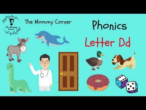Phonics Letter Dd | Letter D Sound | | Animated Videos for Kids | The Mommy Corner