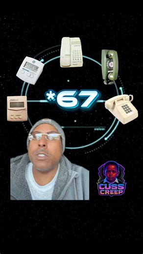 Reverend Cuss Creep on Instagram: "The Legendary *67 #cuss_creep_tv #67 #callerid"