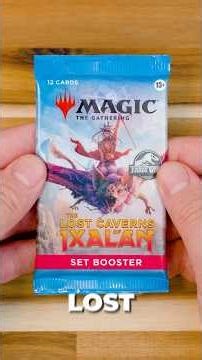 Lost in the Caverns of Ixalan on Day 719 with a Set Booter 🦖 #ixalan #LCI #lostcavernsofixalan #mtg