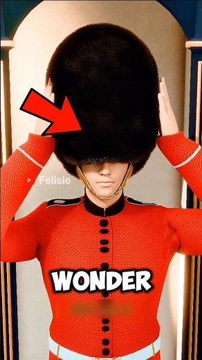 Why Do Royal Guards Wear Hats Like That? Is It Because Their Heads Are Long? 😱💥