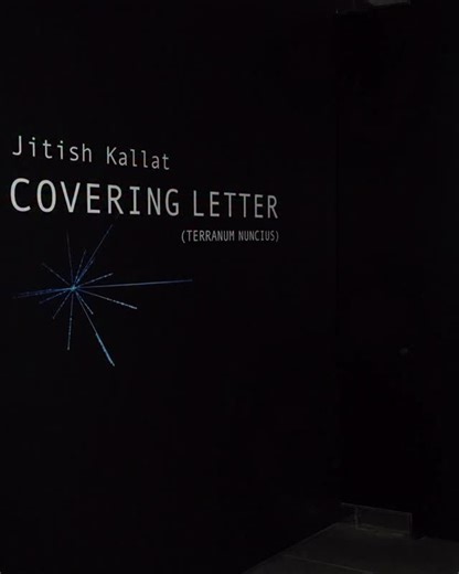 In 1977, NASA’s Voyager spacecraft carried Golden Records filled with sounds and images of life on Earth, a cosmic greeting meant to outlast us all. In Covering Letter (Terranum Nuncius), artist Jitish Kallat transforms these recordings into an immersive experience that connects humanity’s past, present, and future across time and space. “In an embattled and accelerated world, Covering Letter (Terranum Nuncius) offers a chance to think about the passage of time at a different scale ... [and] an 