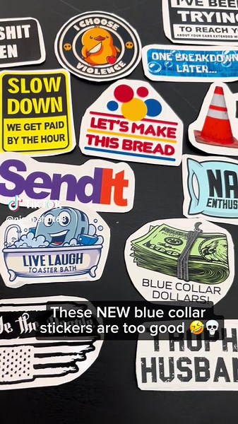 Hilarious Blue Collar Stickers Compilation